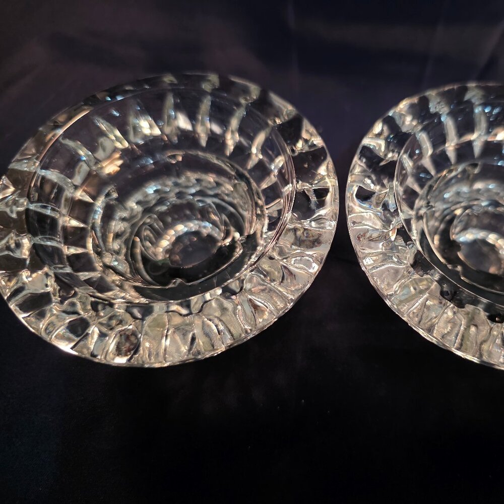 Glass Taper Candle Holders